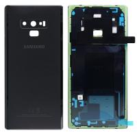 COPRIBATTERIA BACK COVER PER SAMSUNG GALAXY NOTE 9 N960F CON VETRO FOTOCAMERA NERO AAA