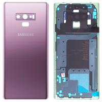 COPRIBATTERIA BACK COVER PER SAMSUNG GALAXY NOTE 9 N960 CON VETRO FOTOCAMERA VIOLA ORIGINALE