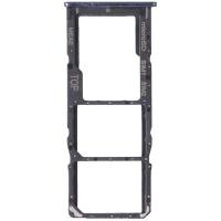 CARRELLO SIM TRAY PER SAMSUNG GALAXY M51 M515 NERO