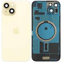 SCOCCA CON FRAME PER APPLE IPHONE 15 PLUS GIALLO