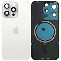 SCOCCA CON FRAME PER APPLE IPHONE 15 PRO BIANCO