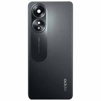 COPRIBATTERIA BACK COVER PER OPPO A58 4G CPH2577 CON VETRO FOTOCAMERA NERO