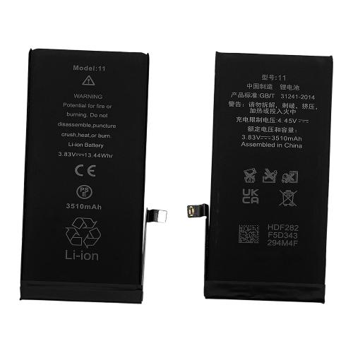 BATTERIA PER APPLE IPHONE 11 (PRODUZIONE 2024) MAGGIORATA 3510mAh