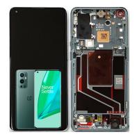 TOUCH SCREEN DISPLAY PER ONE PLUS 9 PRO SERVICE PACK CON FRAME PINE GREEN VERDE