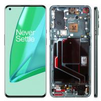 TOUCH SCREEN DISPLAY PER ONE PLUS 9 PRO CON FRAME PINE GREEN VERDE