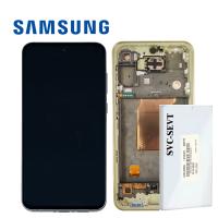 TOUCH SCREEN DISPLAY PER SAMSUNG GALAXY A55 5G A556 SERVICE PACK GIALLO