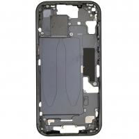 MIDDLE FRAME + SIDE KEY PER APPLE IPHONE 15 NERO