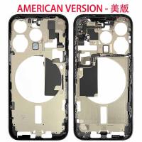 MIDDLE FRAME + SIDE KEY PER APPLE IPHONE 15 PRO SMONTATO GRADO A NERO US VERSION