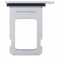 CARRELLO SIM TRAY PER APPLE IPHONE 15 NERO