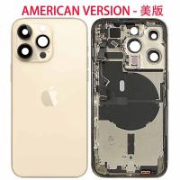 BACK COVER PER APPLE IPHONE 14 PRO SMONTATO GRADO A GOLD  US VERSION