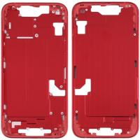 MIDDLE FRAME + SIDE KEY PER APPLE IPHONE 14 ROSSO