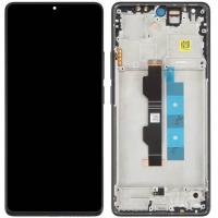 TOUCH SCREEN DISPLAY PER XIAOMI REDMI NOTE 13 PRO 4G CON FRAME NERO