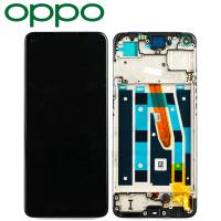 TOUCH SCREEN DISPLAY PER OPPO RENO 8T 4G CPH2481 CON FRAME SERVICE PACK NERO