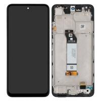 TOUCH SCREEN DISPLAY PER XIAOMI REDMI NOTE 10 5G CON FRAME SERVICE PACK NERO