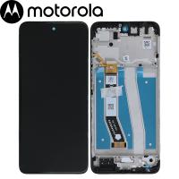 TOUCH SCREEN DISPLAY PER MOTOROLA MOTO G14 XT2341 CON FRAME NERO SERVICE PACK