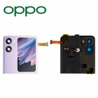 DISPLAY LCD OUTER PER OPPO FIND N2 FLIP 5G CPH2437 + COVER VIOLA SERVICE PACK