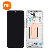 TOUCH SCREEN DISPLAY PER XIAOMI 14 5G CON FRAME SERVICE PACK BIANCO