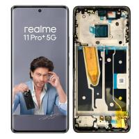 TOUCH SCREEN DISPLAY PER REALME 11 PRO+ 5G NERO SERVICE PACK