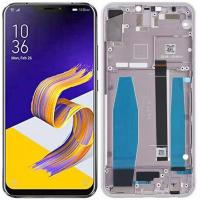 TOUCH SCREEN DISPLAY PER ASUS Zenfone 5 2018 ZS620kl ZE620kl X00qd CON FRAME SILVER