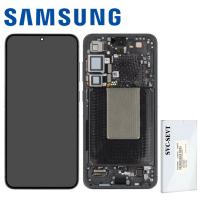 TOUCH SCREEN DISPLAY PER SAMSUNG GALAXY S24+ S24 PLUS S926 SERVICE PACK NERO