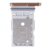 CARELLO SIM TRAY PER SAMSUNG GALAXY S24 S921 ORANGE