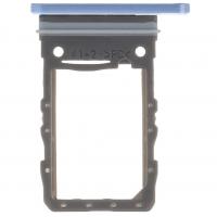 CARRELLO SIM TRAY PER GALAXY Z FLIP 6 F741 BLU