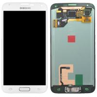 [b510] TOUCH SCREEN DISPLAY BIANCO ORIGINALE SAMSUNG GALAXY S5 G900F GH97-15959A