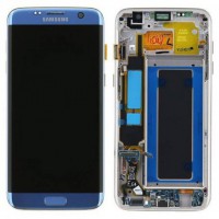 [b578] TOUCH SCREEN DISPLAY CORAL BLU SAMSUNG GALAXY S7 EDGE G935F GH97-18533G