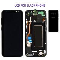 [b579] TOUCH SCREEN DISPLAY NERO ORIGINALE PER SAMSUNG S8 G950F GH97-20457A