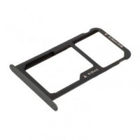 [f1499] CARRELLO SIM PER HUAWEI P9 LITE NERO SIM TRAY