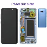 [b1221] TOUCH SCREEN DISPLAY ORIGINALE PER SAMSUNG S8 G950 BLU SERVICE PACK