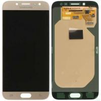 [b611] TOUCH SCREEN DISPLAY ORO ORIGINALE PER SAMSUNG GALAXY J7 2017 SM-J730 GOLD