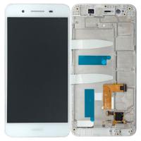 [f330] TOUCH SCREEN DISPLAY CON FRAME BIANCO PER HUAWEI P8 LITE SMART