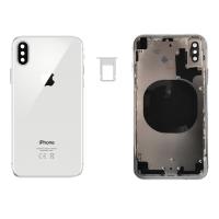 [a1219] SCOCCA COPRIBATTERIA POSTERIORE BACK COVER PER APPLE IPHONE X BIANCO