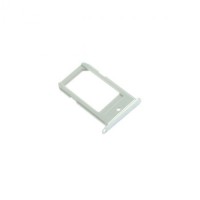 [b3738] CARRELLO SIM TRAY PER SAMSUNG GALAXY G925 S6 EDGE BIANCO