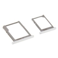 [b1076] CARRELLO SIM PER SAMSUNG GALAXY A5 A500 BIANCO