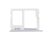 [b2755] CARRELLO SIM TRAY PER SAMSUNG GALAXY A310 A3 2016 A510 A710 BIANCO