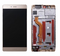 [f584] TOUCH SCREEN DISPLAY PER HUAWEI P9 GOLD CON FRAME