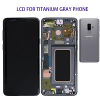 [b1710] TOUCH SCREEN DISPLAY ORIGINALE PER SAMSUNG S9 PLUS G965 GREY