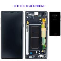 [b964] TOUCH SCREEN DISPLAY ORIGINALE PER SAMSUNG NOTE 9 N960 CON FRAME NERO