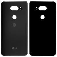 [d261] COPRIBATTERIA BACK COVER PER LG V30 NERO