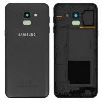 [b1204] COPRIBATTERIA BACK COVER PER SAMSUNG J6 2018 J600 NERO