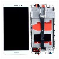 [f385] TOUCH SCREEN DISPLAY CON FRAME BIANCO PER HUAWEI MATE 9 MHA-L09 / L29