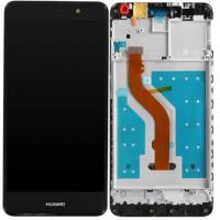 [f731] TOUCH SCREEN DISPLAY PER HUAWEI Y7 TRT-LX1 NERO CON FRAME