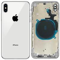 [a541] SCOCCA CON FRAME PER APPLE IPHONE XS MAX BIANCO BIANCA