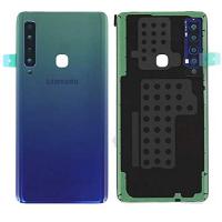 [b3374] COPRIBATTERIA BACK COVER PER SAMSUNG GALAXY A920 A9 2018 CON VETRO FOTOCAMERA AURORA