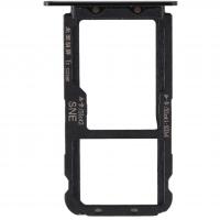 [f668] CARRELLO SIM PER HUAWEI MATE 20 LITE NERO