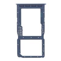 [f1495] CARRELLO SIM PER HUAWEI P30 LITE SIM TRAY BLU