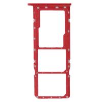 [b2574] CARRELLO SIM TRAY PER SAMSUNG GALAXY A207 A20S ROSSO