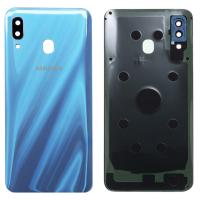 [a1280] COPRIBATTERIA BACK COVER PER SAMSUNG GALAXY A30 A305 BLU SKY